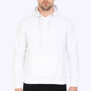 plain cotton fleece hoodies