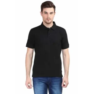 black-polo-tshirt-dropshipping manufacturer tirupur