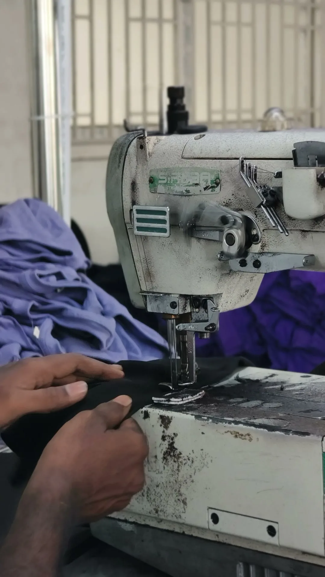 Fabric weight, up close